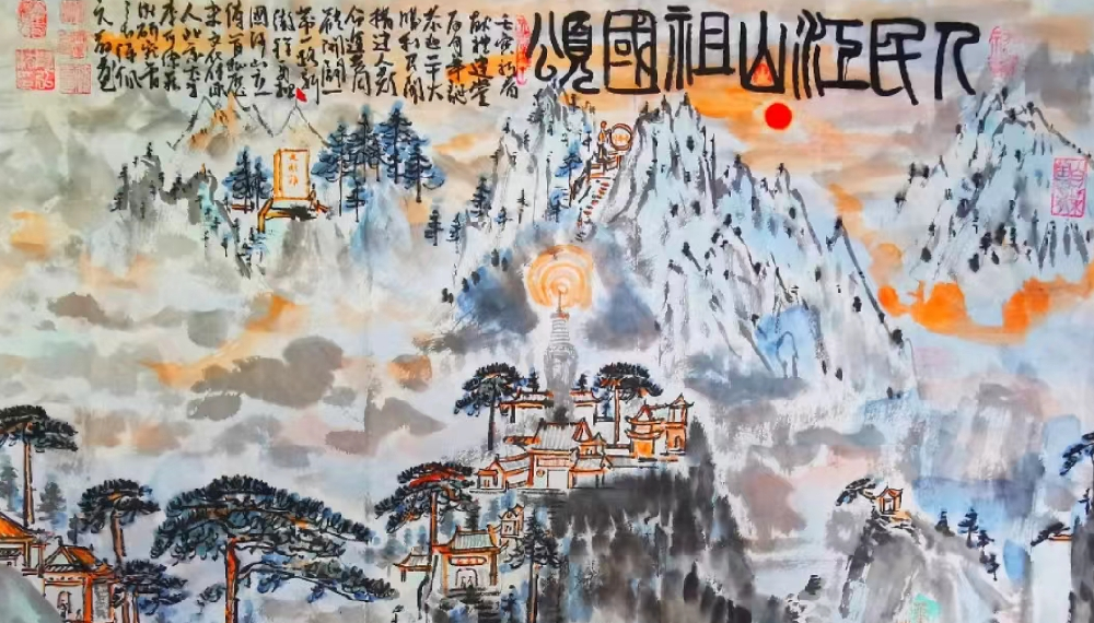 禅意书画独树一帜,道法自然回归自我——师莲堂·禅之艺术世界